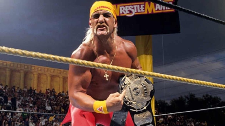 Hulk Hogan at WWE WrestleMania 9