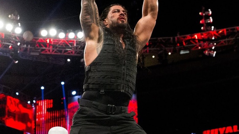 Roman Reigns at WWE Royal Rumble 2015