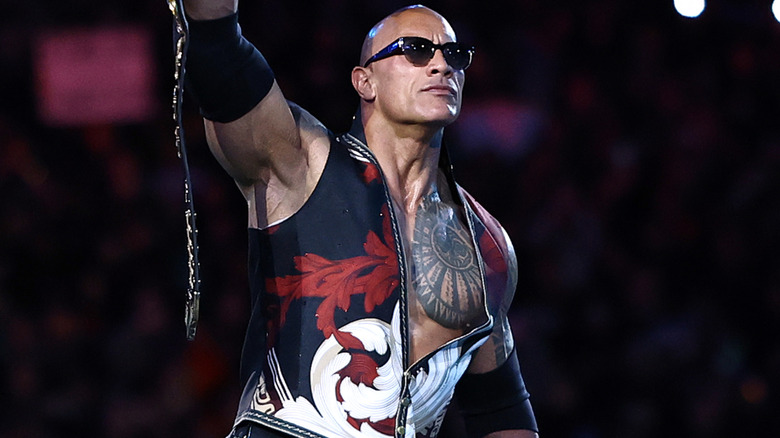 The Rock at WrestleMania 40