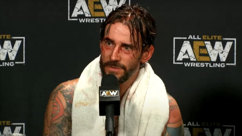 CM Punk addresses the media