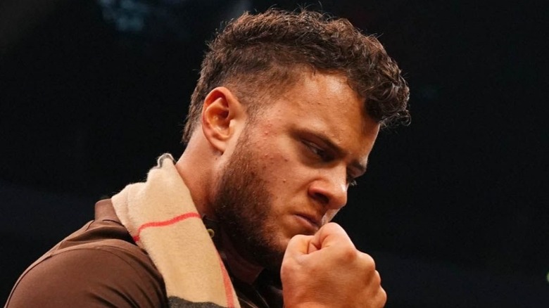 MJF During His Promo Exchange With William Regal