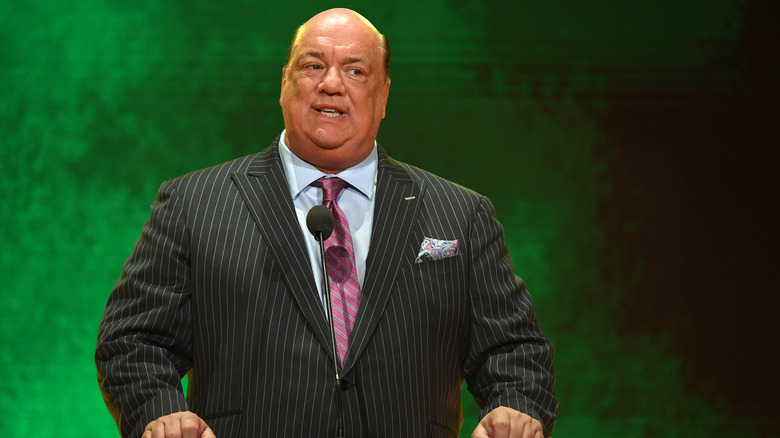 Paul Heyman speaking