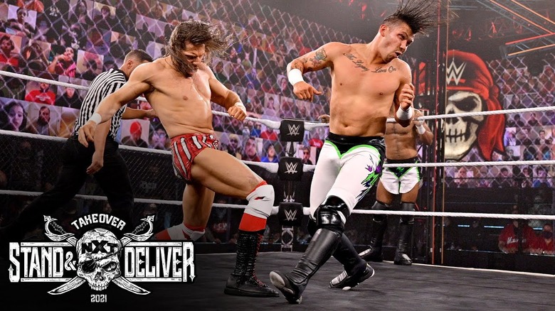 MSK Wins The Vacant NXT Tag Team Titles At WWE NXT Takeover Stand And Deliver Night One