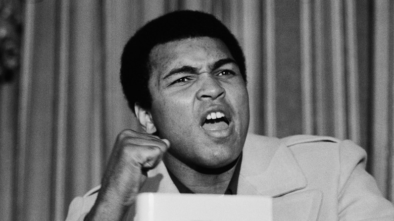 Muhammad Ali Promoting Book