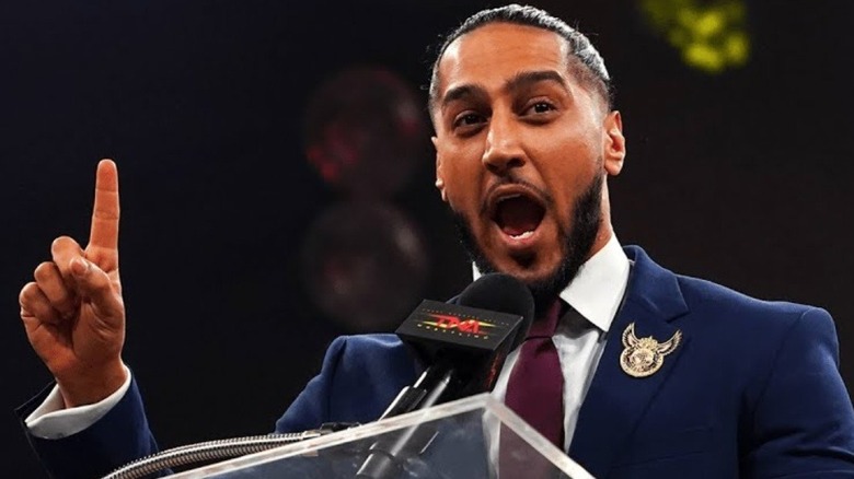 Mustafa Ali on TNA Impact