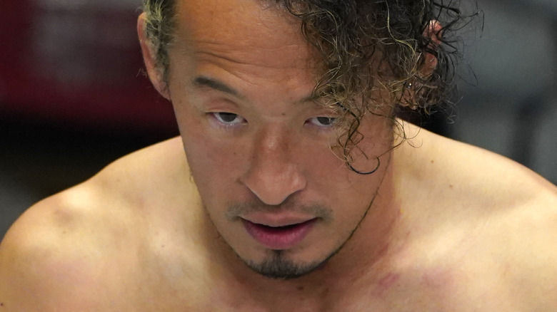 Naomichi Marufuji staring