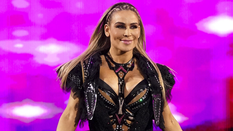 Natalya smiling