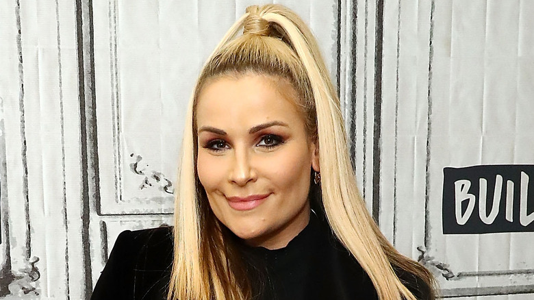 Natalya posing 