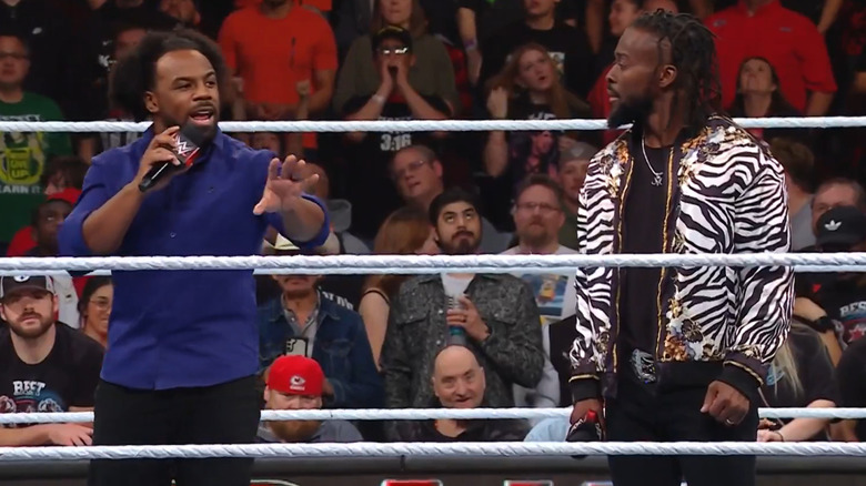 The New Day struggle to talk over boos during 