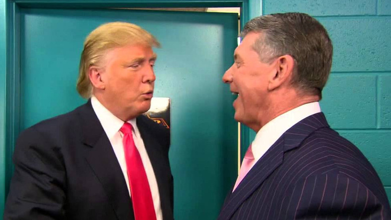 Donald Trump and Vince McMahon