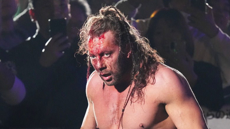 Kenny Omega during a match that would go on to become the 38th best match rated on Cagematch