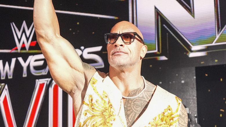 The Rock on WWE NXT