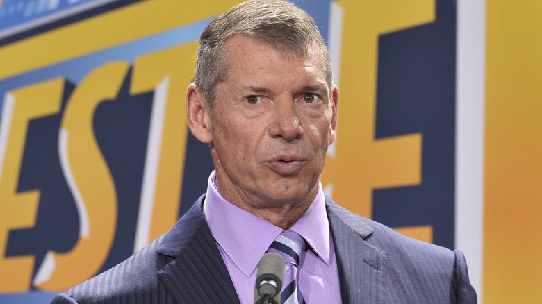 Vince McMahon talking