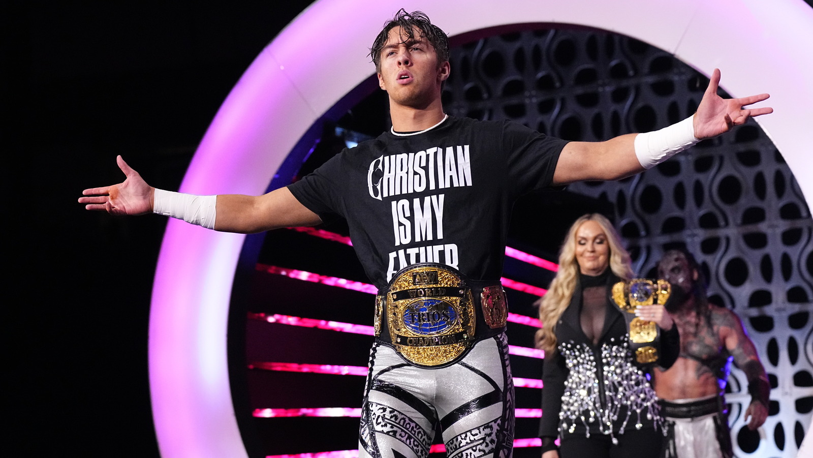 Nick Wayne talks about the benefits of working with Christian Cage at AEW