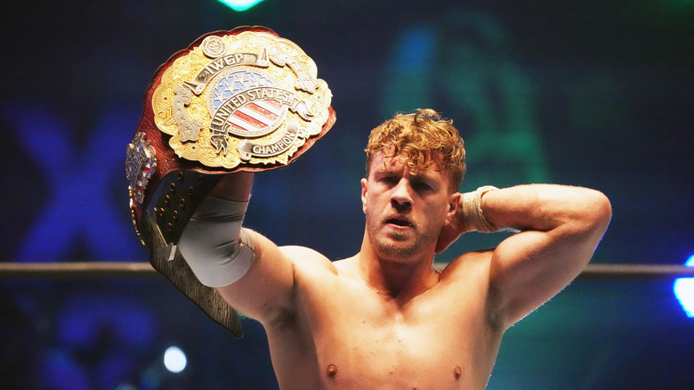 Ospreay with title