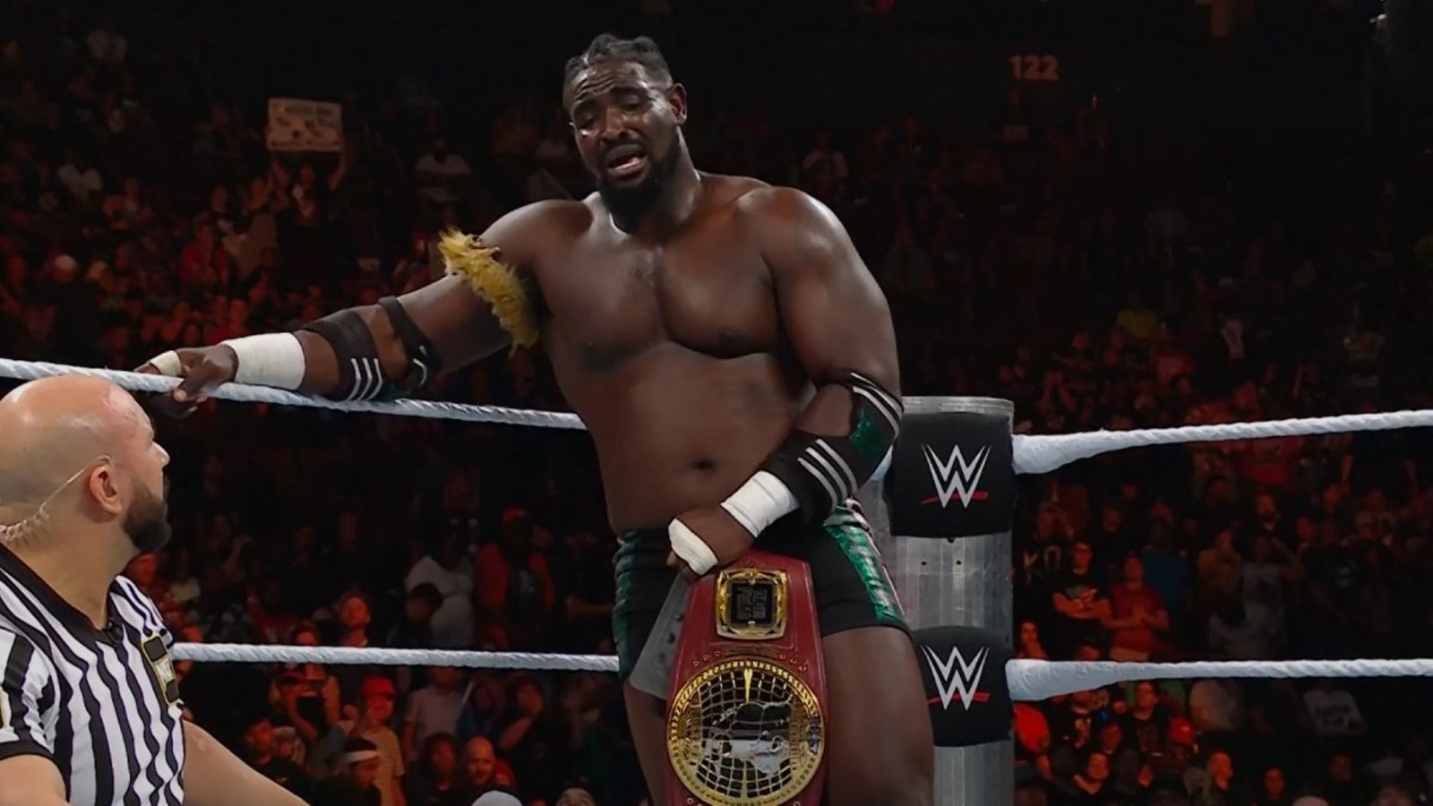 Oba Femi Retains Nxt North American Title At Heatwave Wes Lee Can No