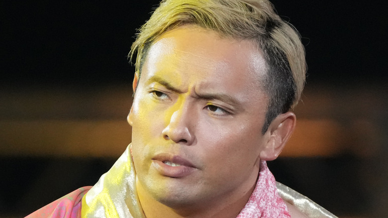 Kazuchika Okada looking away