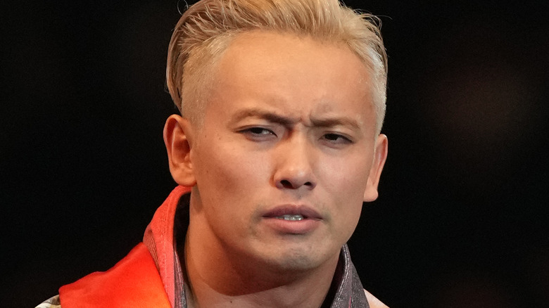 Kazuchika Okada entering the ring