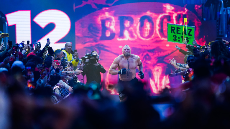 Brock Lesnar enters the 2023 Royal Rumble