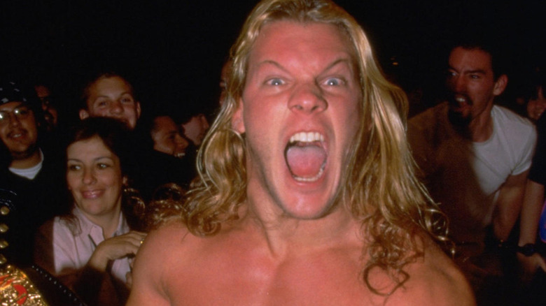 Chris Jericho screaming