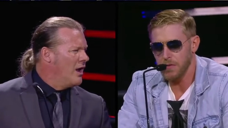 Chris Jericho debates Orange Cassidy