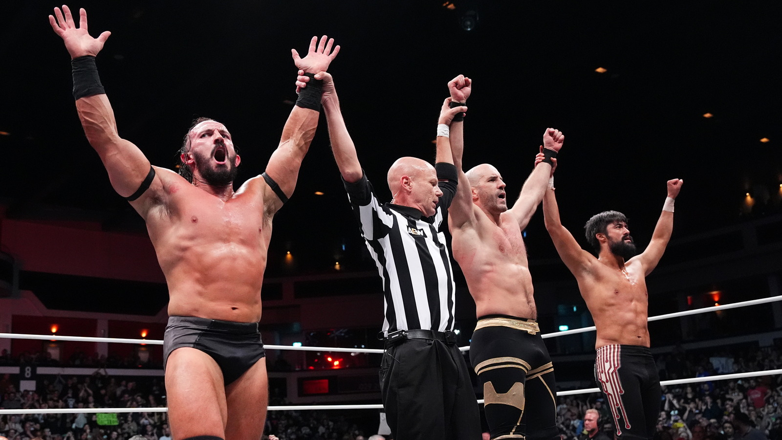 PAC and The Blackpool Combat Club win the AEW World Trios titles and