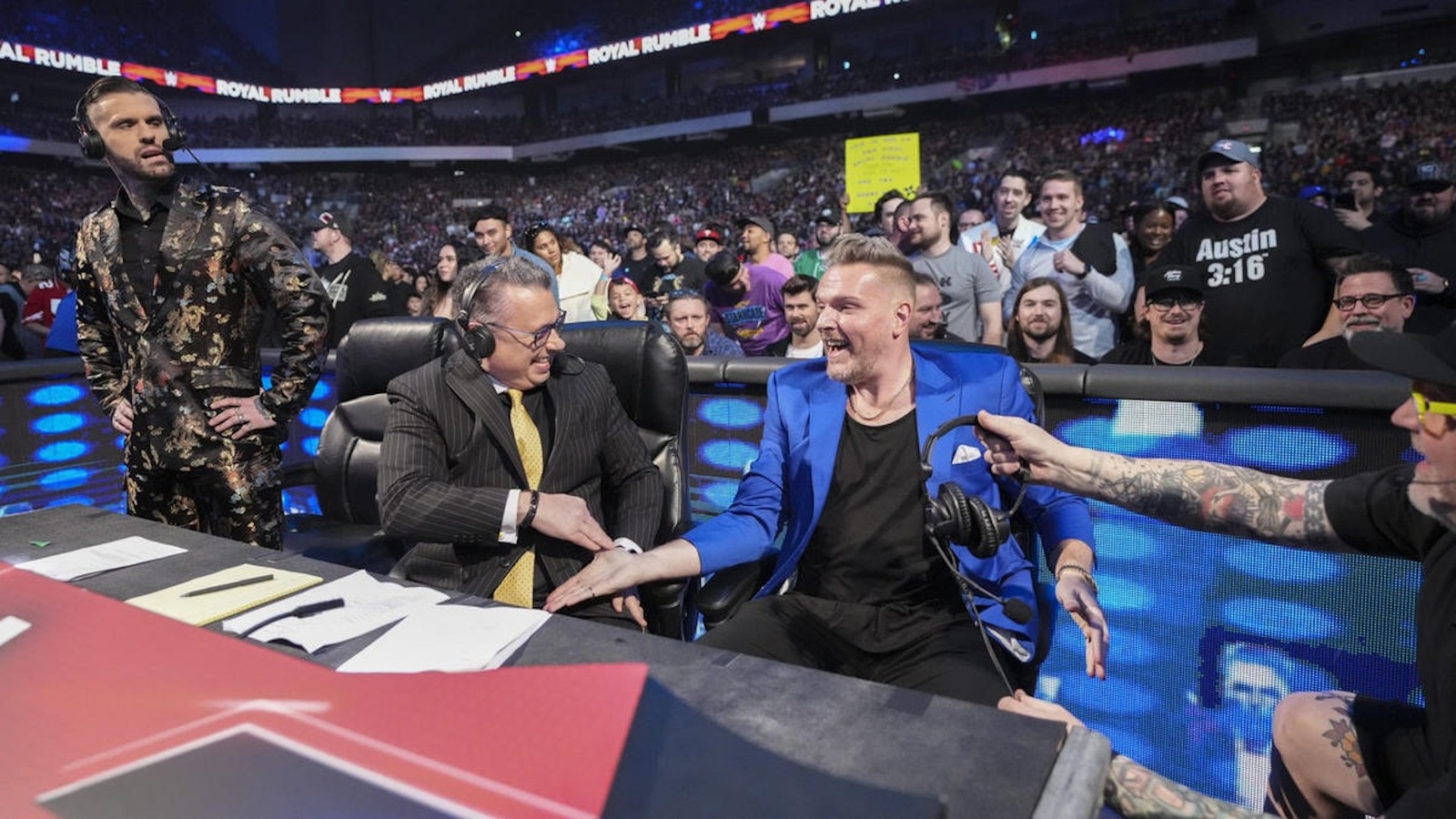 Pat McAfee Discusses Working Alongside Corey Graves For WWE Royal Rumble 2024