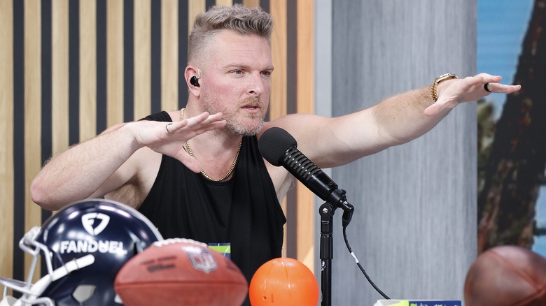 Pat McAfee on his radio show