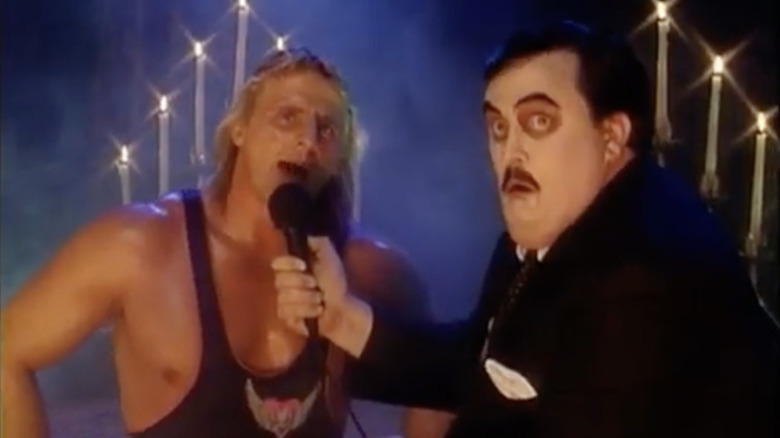 Paul Bearer interviews Owen Hart