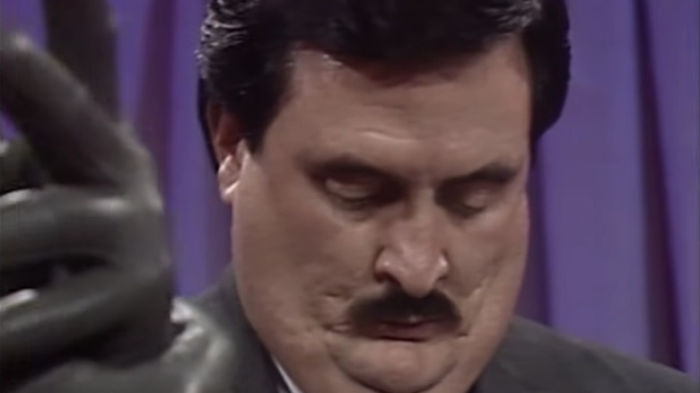 Paul Bearer looks down