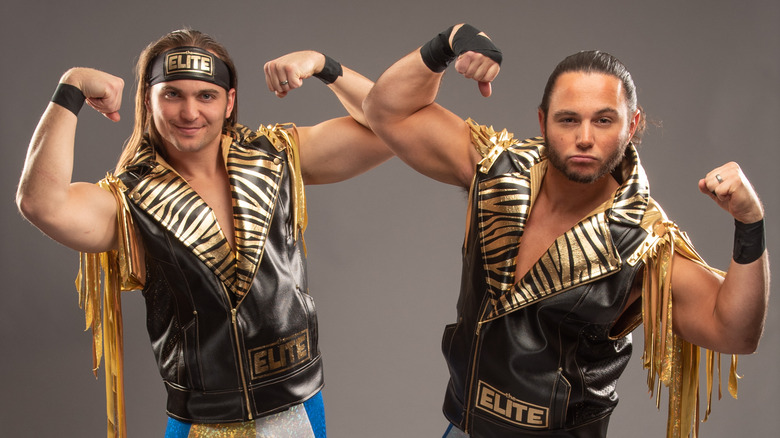 The Young Bucks pose