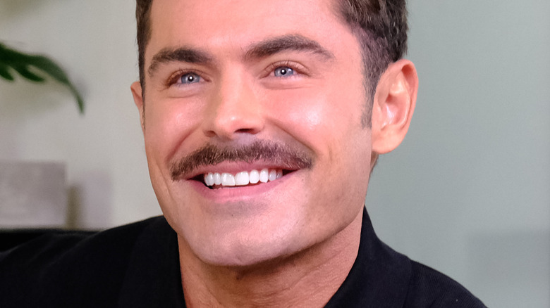 Zac Efron smiling