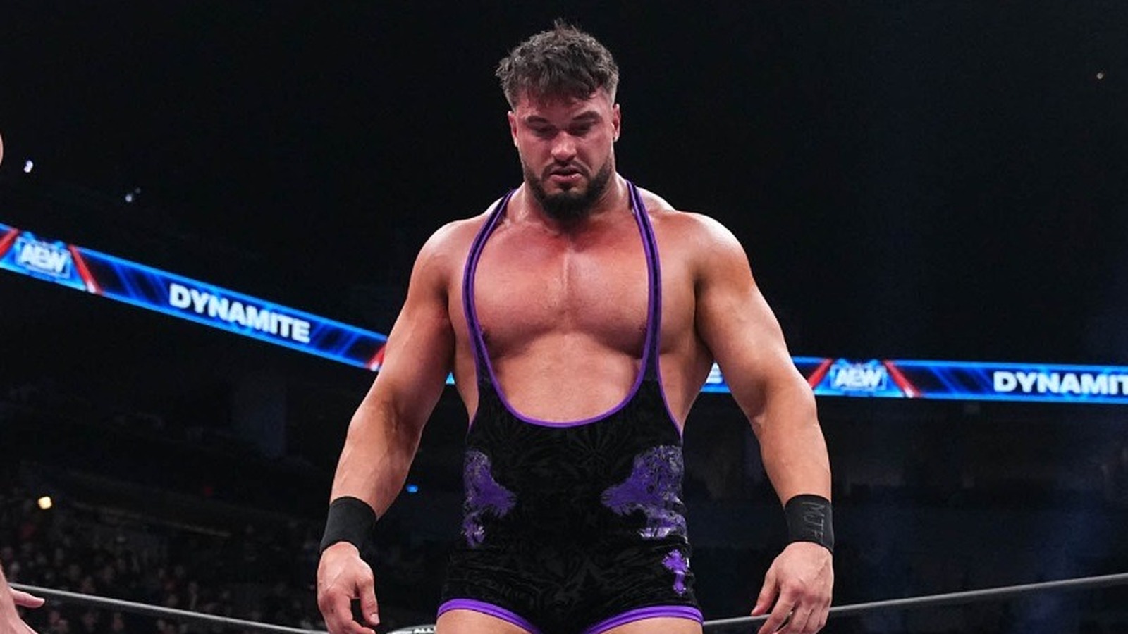 Photo: AEW's Wardlow Shows Pic From Car Accident That Left Him 'Banged Up'