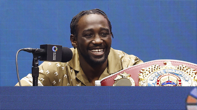 Terence Crawford smiling