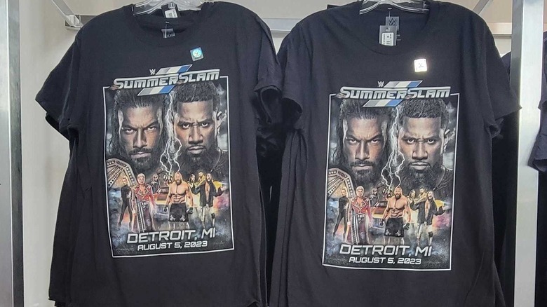 WWE SummerSlam shirts