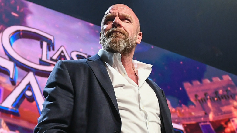 Triple H making yet another public appearance he doesn't want to make