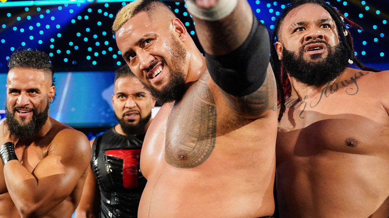 Solo Sikoa leads the New Bloodline on "WWE SmackDown."