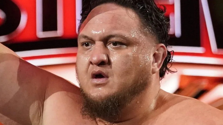 Samoa Joe at WrestleMania 35