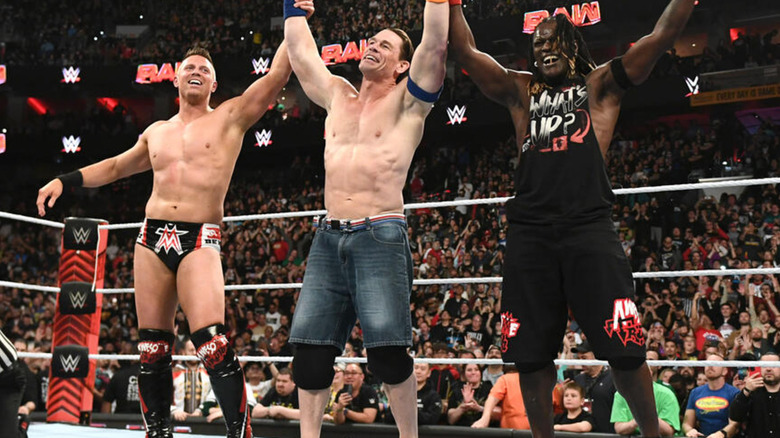 The Miz, John Cena, and R-Truth