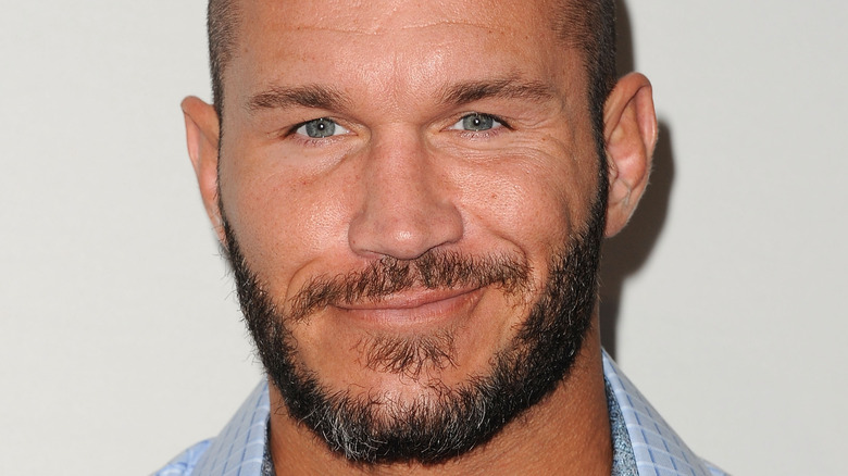 Randy Orton smiling
