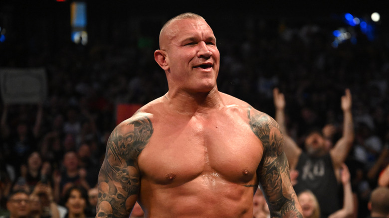 Randy Orton smiling 