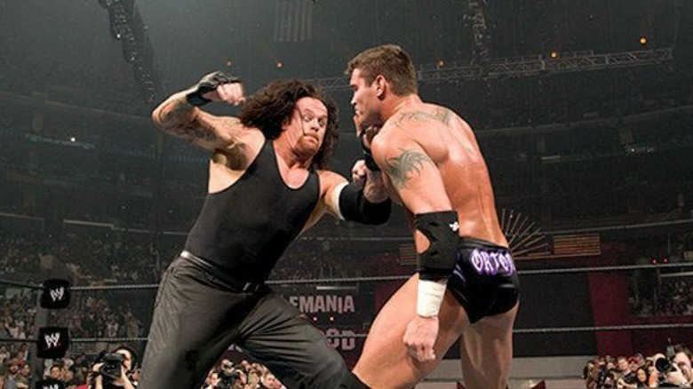 Randy Orton and the Undertaker fight