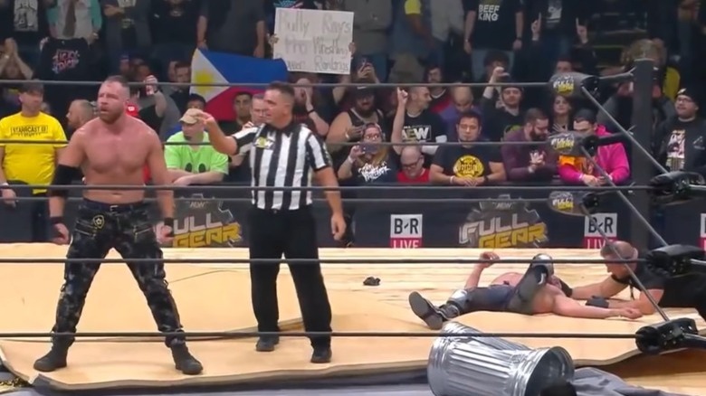 Jon Moxley Kenny Omega lights out match