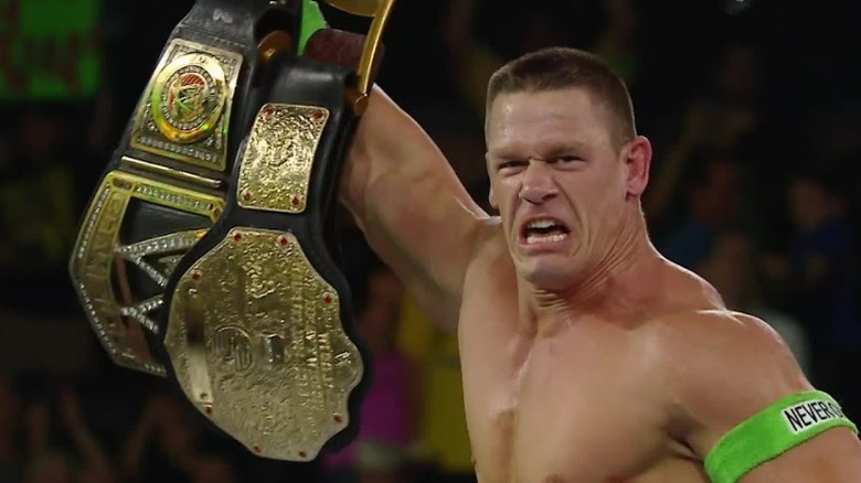 John Cena as WWE World Heavyweight Champion