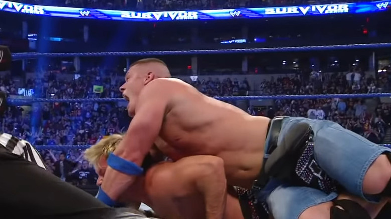 John Cena puts Jericho is STF