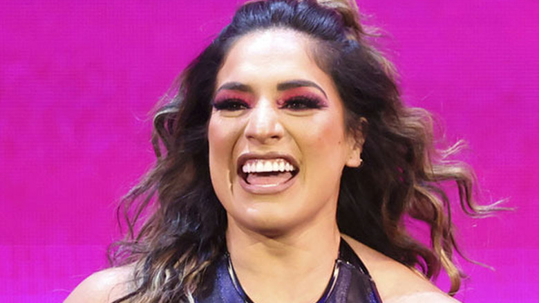 Raquel Rodriguez smiling