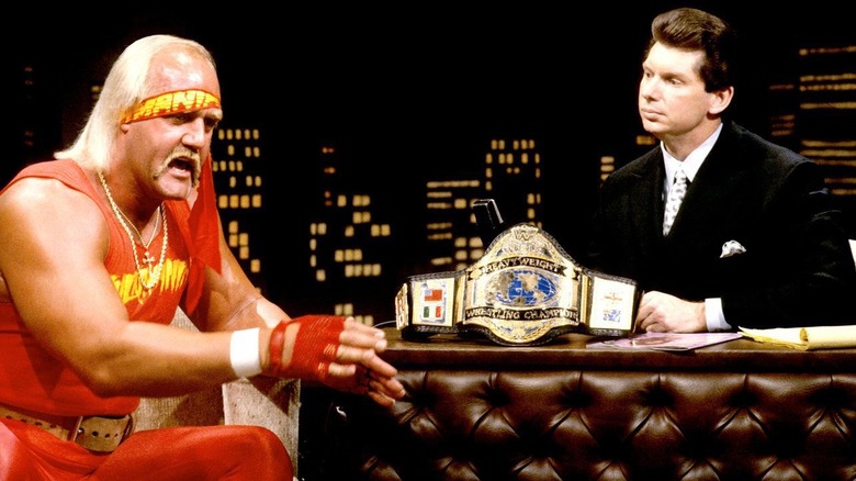 Vince McMahon and Hulk Hogan