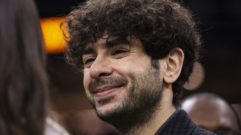 Close-up of Tony Khan