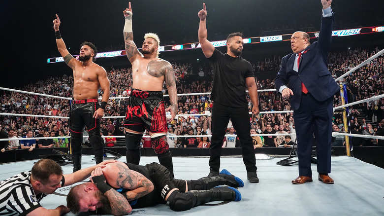 The new Bloodline stands tall over Kevin Owens