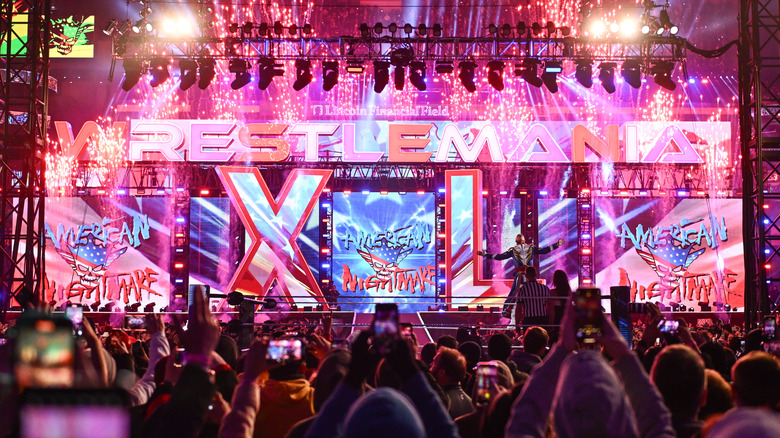 WrestleMania 40 stage